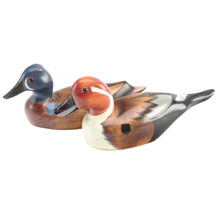 A Wooden Bird Factory and Other Handcrafted Miniature Duck Decoys