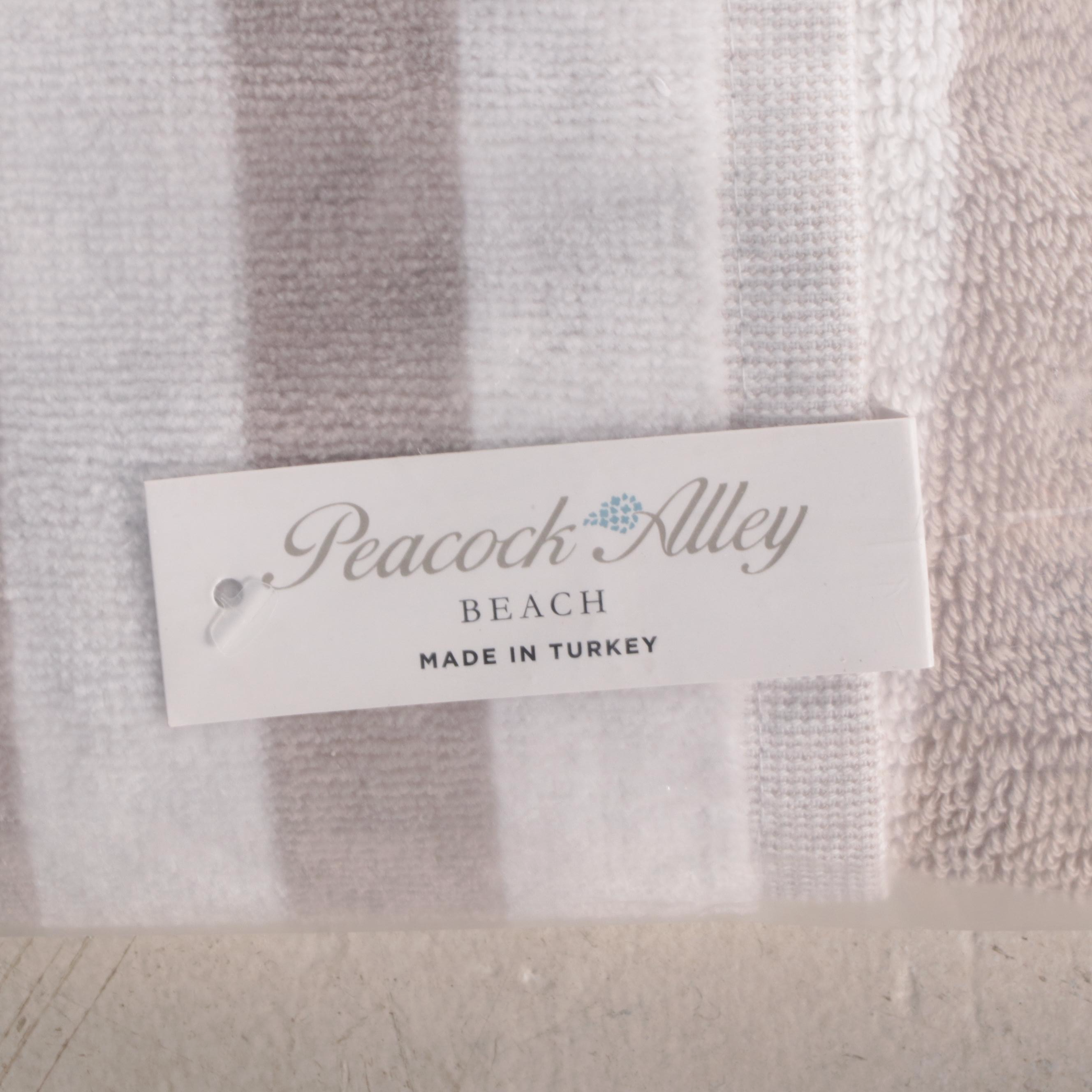 Peacock Alley Turkish Cotton Beach Towels EBTH