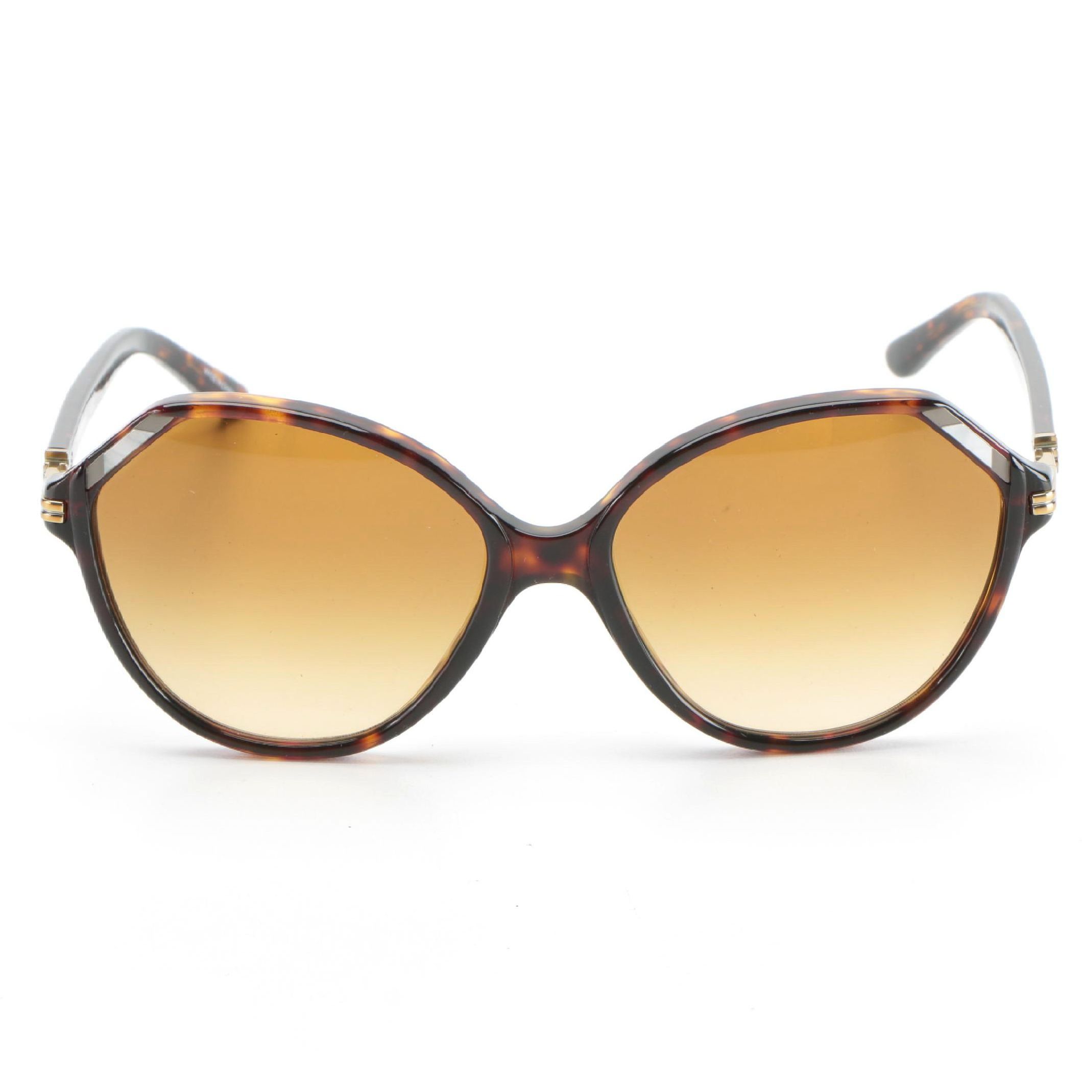 Tory Burch TY7138 Gradient Lens Sunglasses in Tortoise with Case EBTH