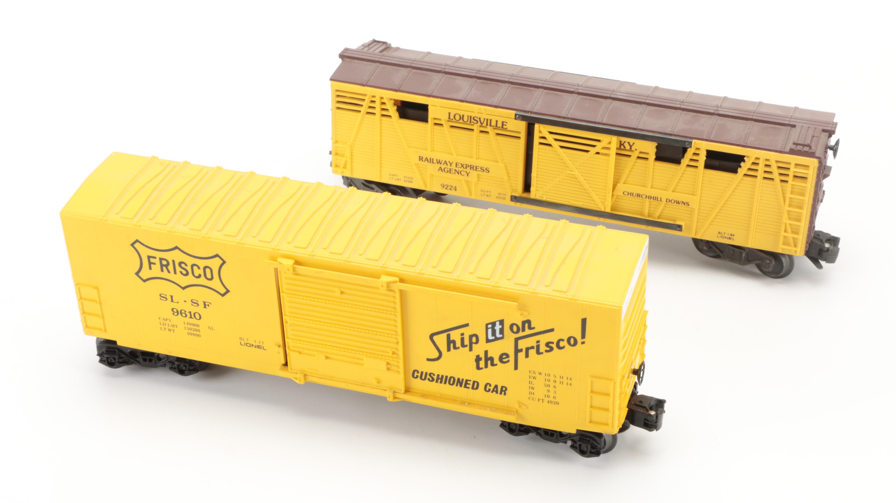 Lionel O Gauge Model Railroad Diesel, Electric Freight