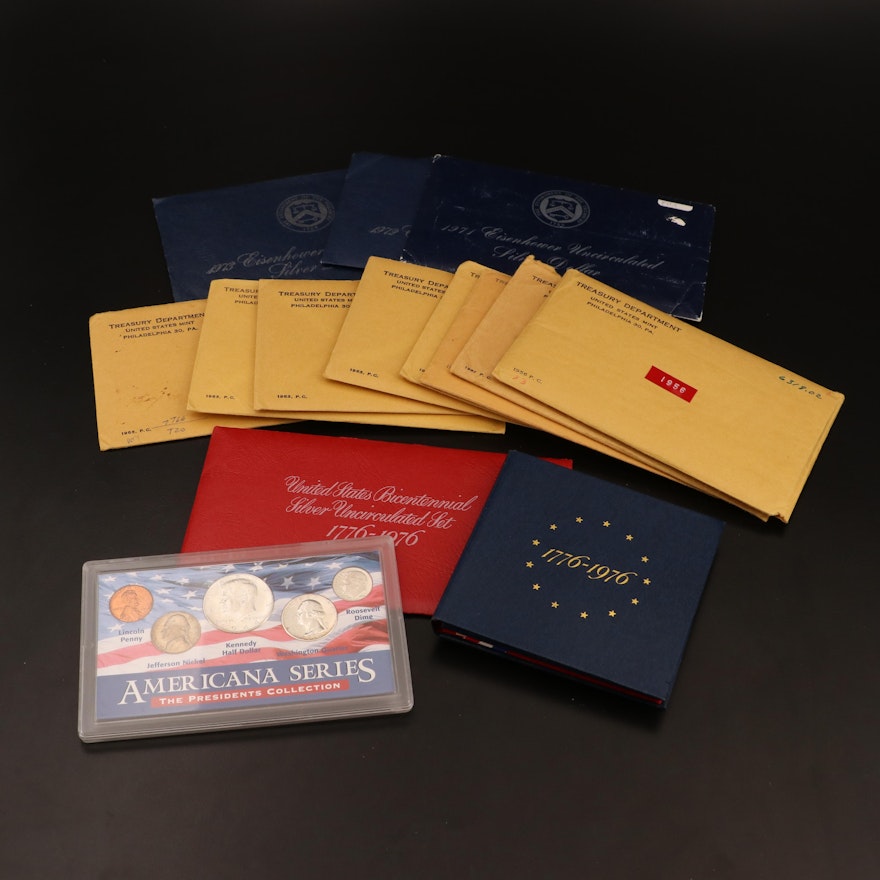 U.S. Mint Uncirculated and Proof Sets, Including Silver
