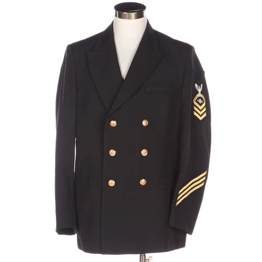 Men's United States Navy Dress Uniform Jacket by Nex for Flying Cross