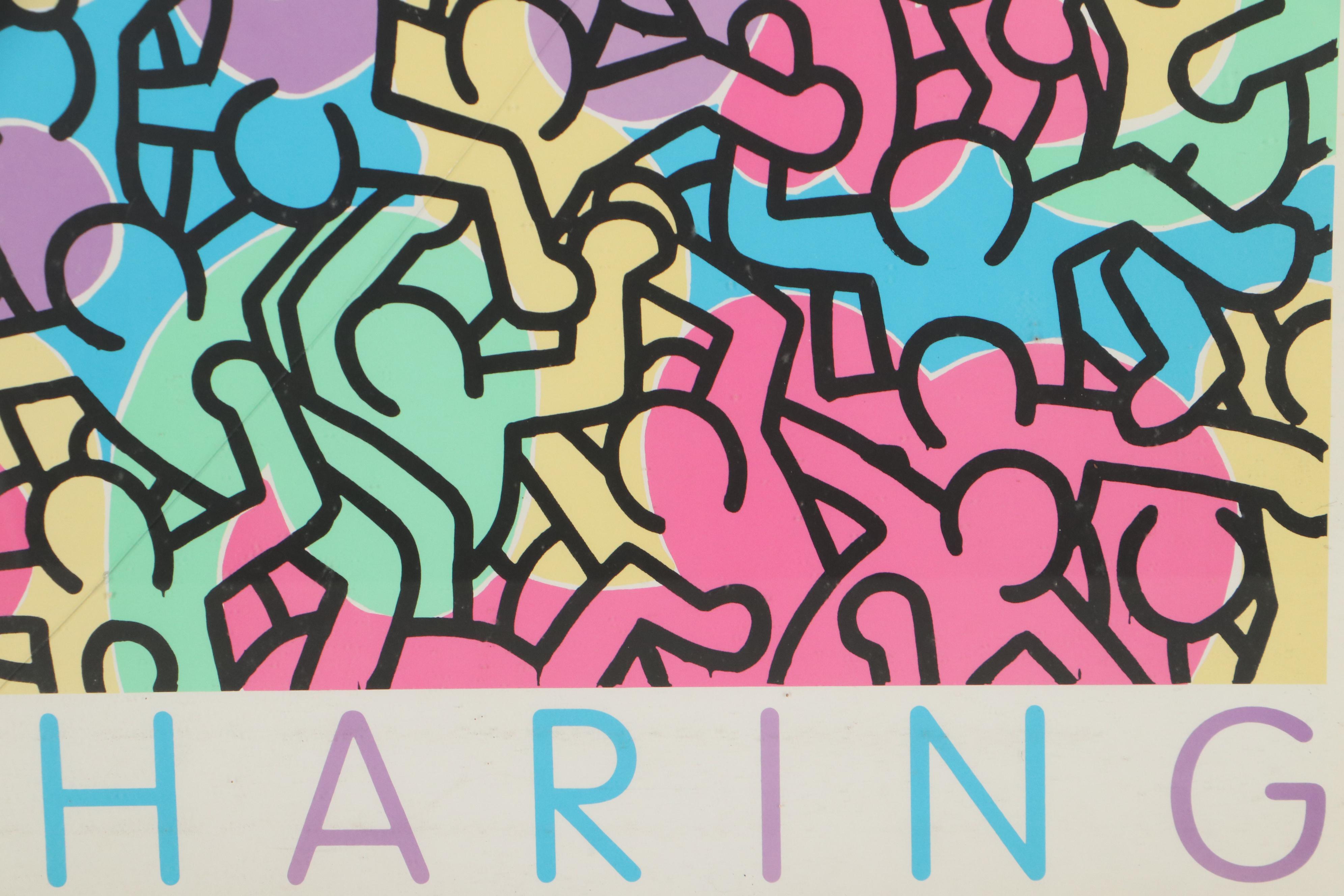 Keith Haring Exhibition Poster EBTH