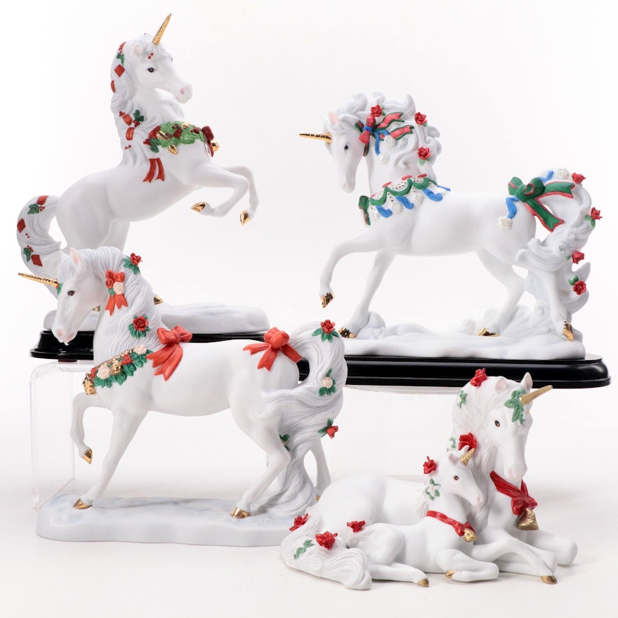 Princeton Gallery "Yuletide Enchantment" Porcelain Figurine and More