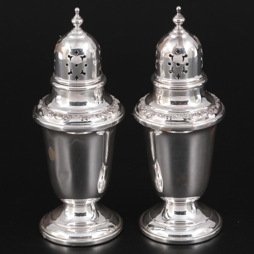 Gorham "Buttercup" Sterling Silver Salt and Pepper Shakers