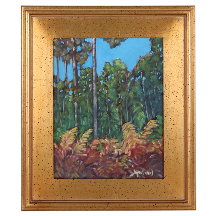Jay Wilford Oil Painting "Southern Forest," 21st Century
