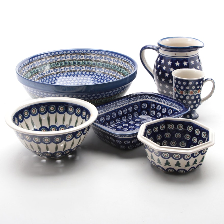 Ceramika Artystyczna and Momo Panache Handcrafted Stoneware Tableware