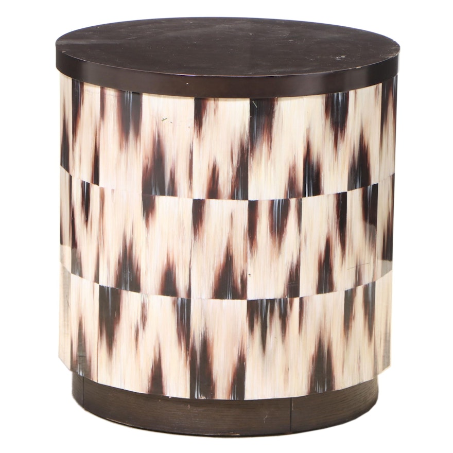 Carmel Collection by Barclay Butera "Crescent" Commode End Table