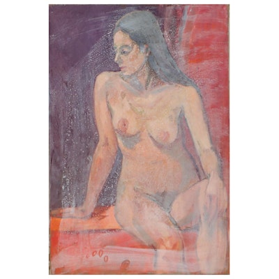 Reta Soloway Oil Painting "Pink Nude"