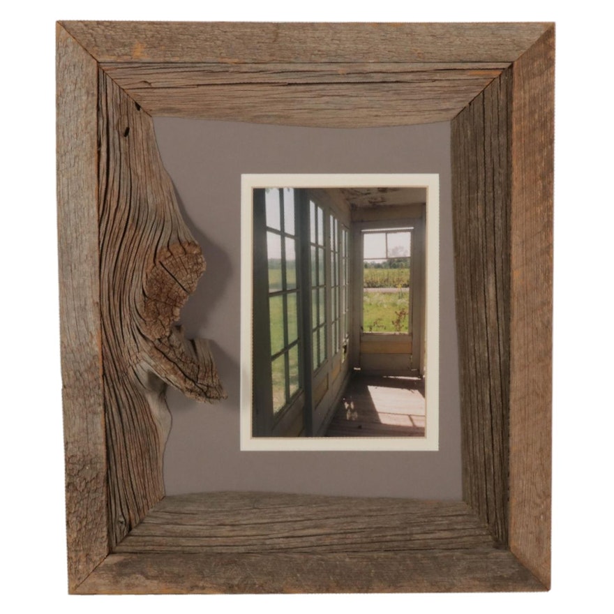 Chromogenic Photograph in Reclaimed Wood Frame