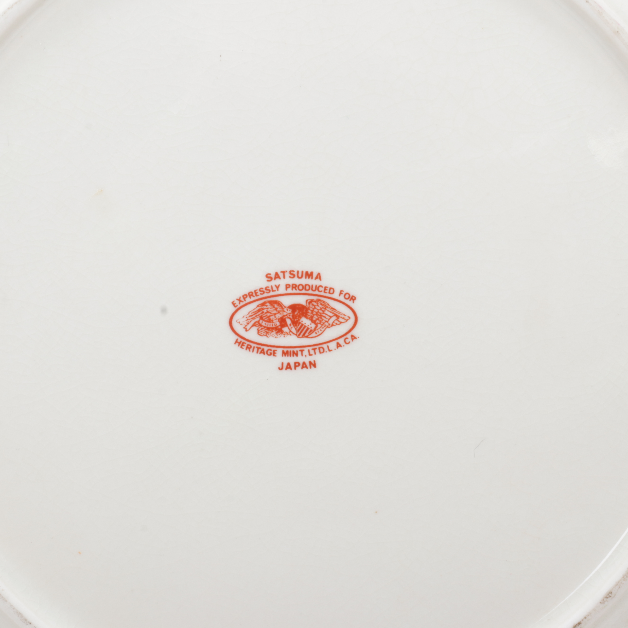 Satsuma Produced for Heritage Mint Ltd. and Other Decorative Bowls EBTH