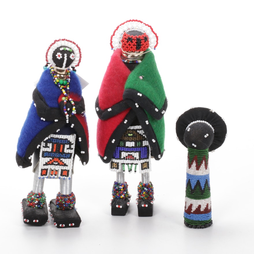 Ndebele Initiation Doll and More, South Africa