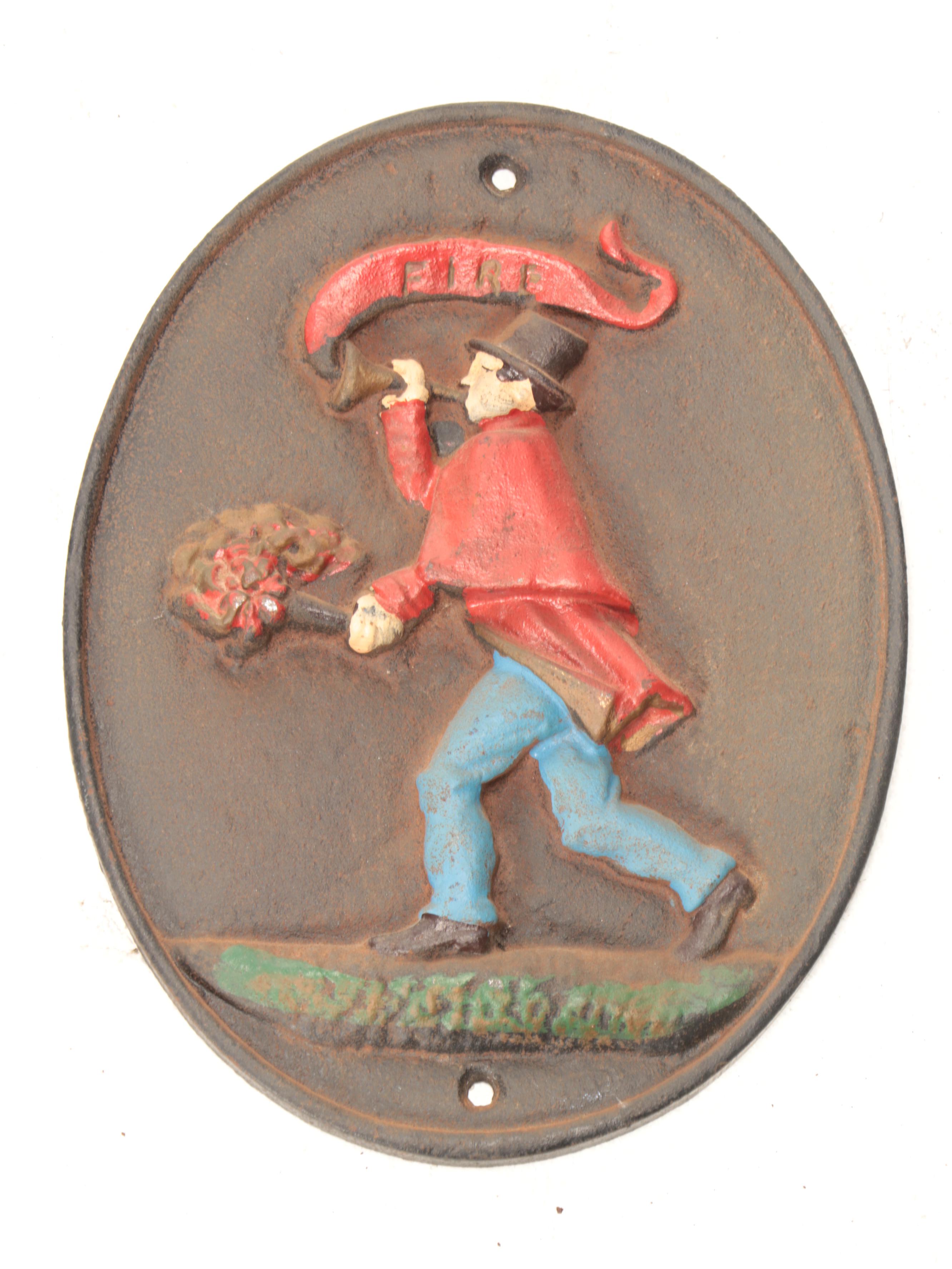 Replica Fire Insurance Cast Iron Plaques EBTH