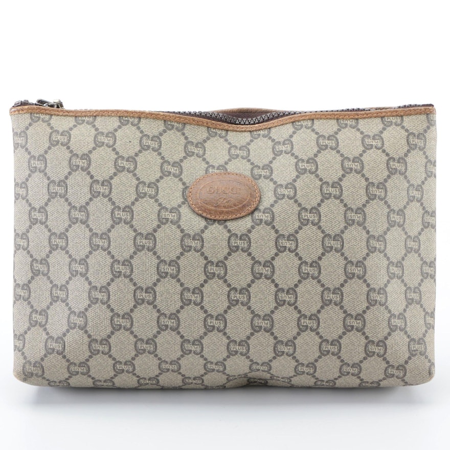 Gucci Plus Cosmetic Bag in GG Plus Canvas