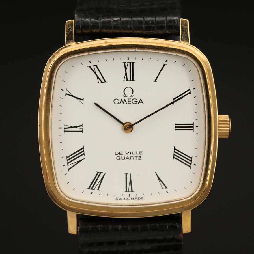 Vintage Omega DeVille Quartz Wristwatch