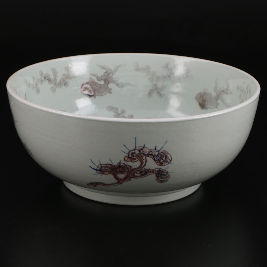 Chinese Hand-Painted Porcelain Bowl