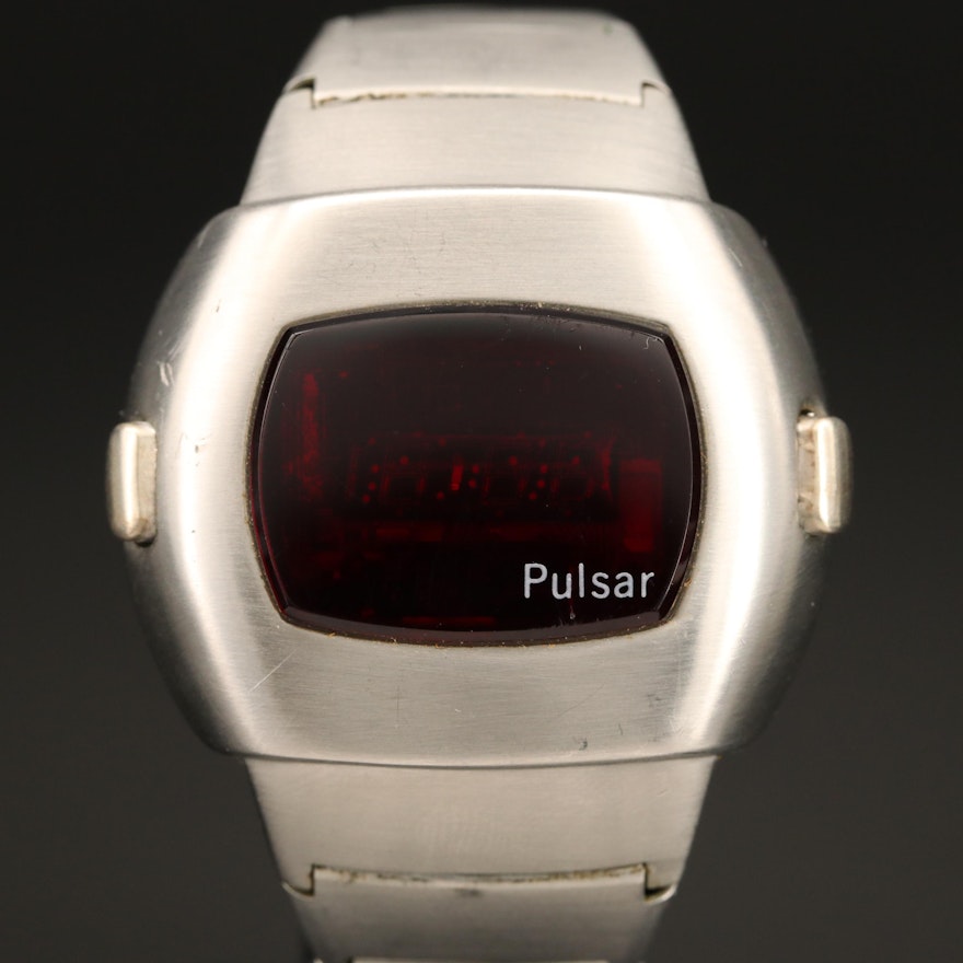 Pulsar Time Computer L.E.D. Wristwatch