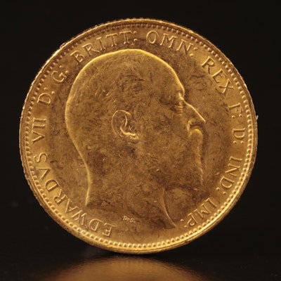 1902 M British Gold Sovereign