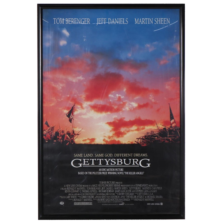 "Gettysburg" Offset Lithograph Movie Poster