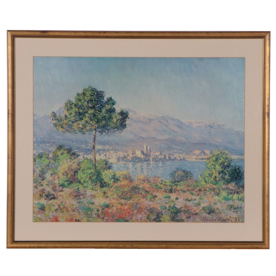 Offset Lithograph After Claude Monet, Late 20th Century