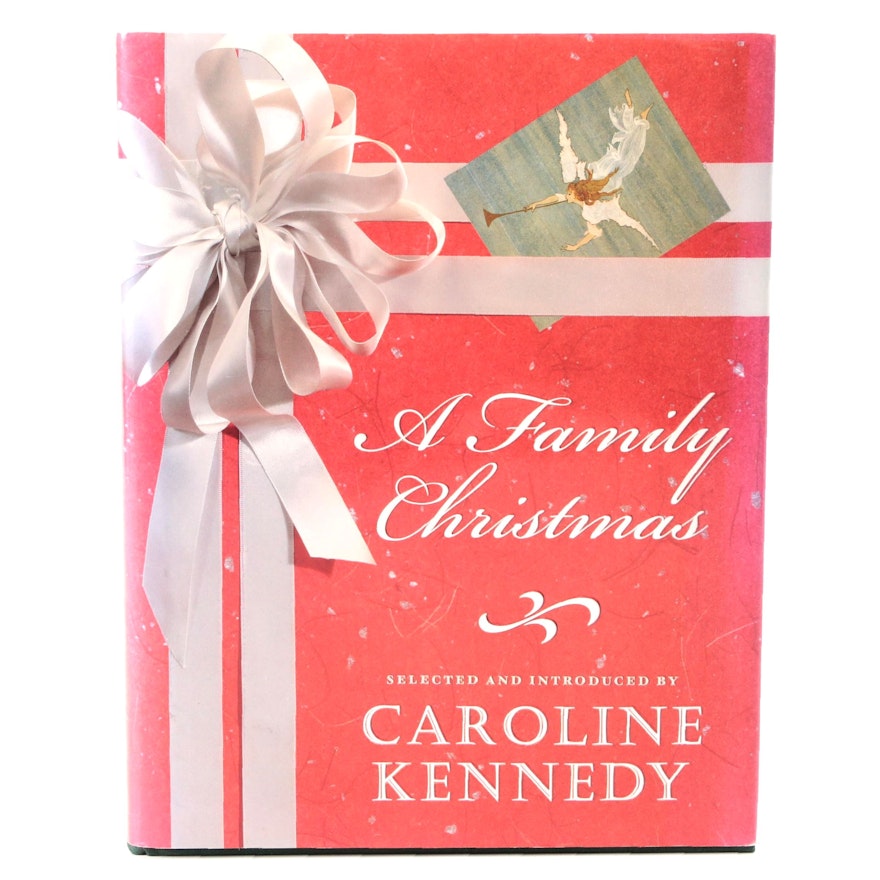 Signed First Edition "A Family Christmas" by Caroline Kennedy, 2007