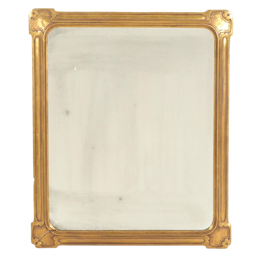Giltwood Framed Accent Mirror