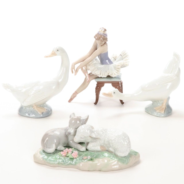 Lladró and Nao by Lladró Porcelain Figurines Barnebys