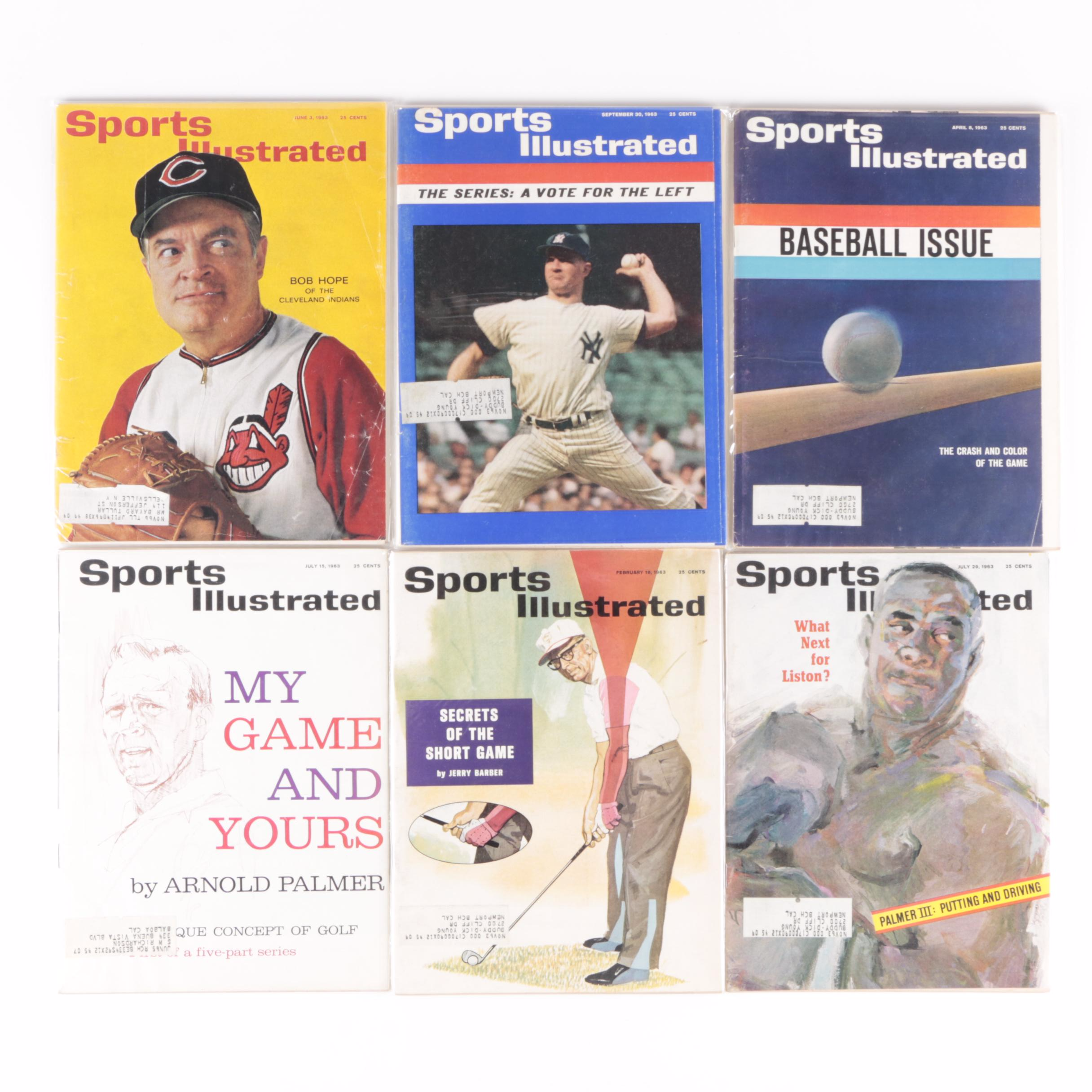 "Sports Illustrated" Magazines Featuring Ali, Liston, Stengel, Gifford