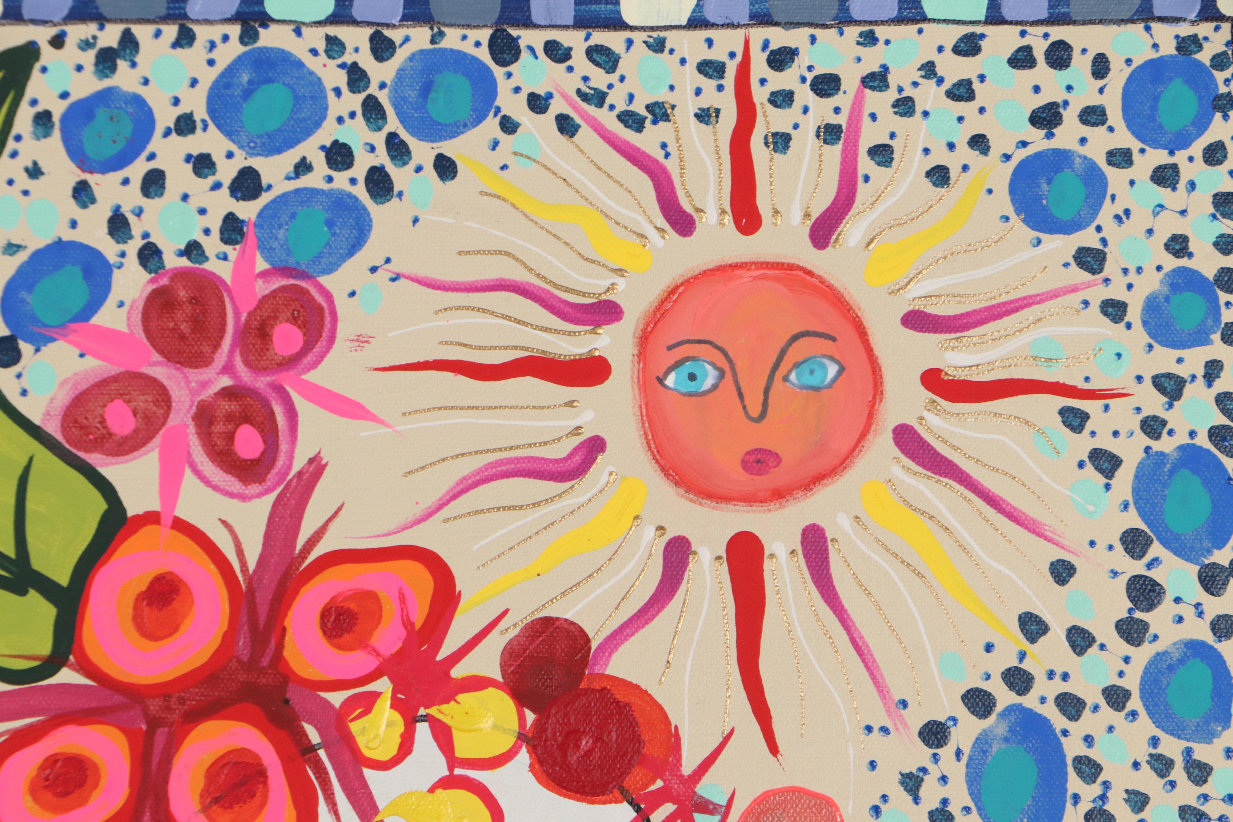 Alfredo Garcia Acrylic Painting "Day of the Dead," 2021 EBTH