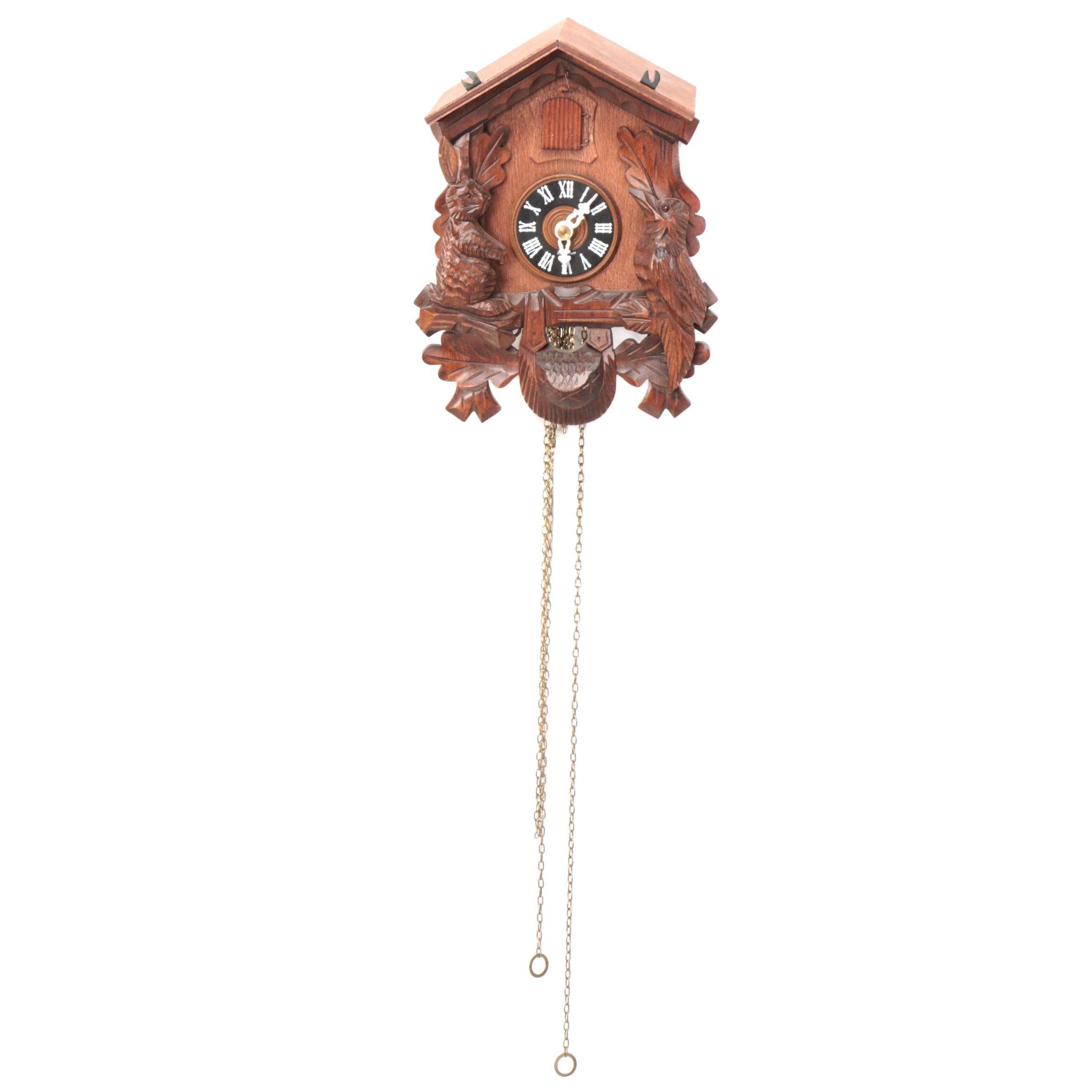 Lotscher Swiss Chalet Cuckoo Clock EBTH