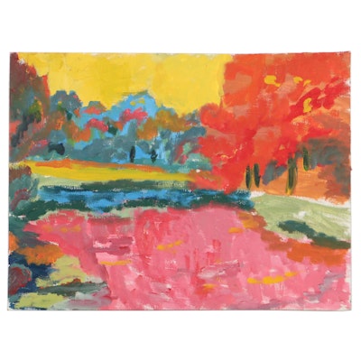 Jerald Mironov Landscape Oil Painting