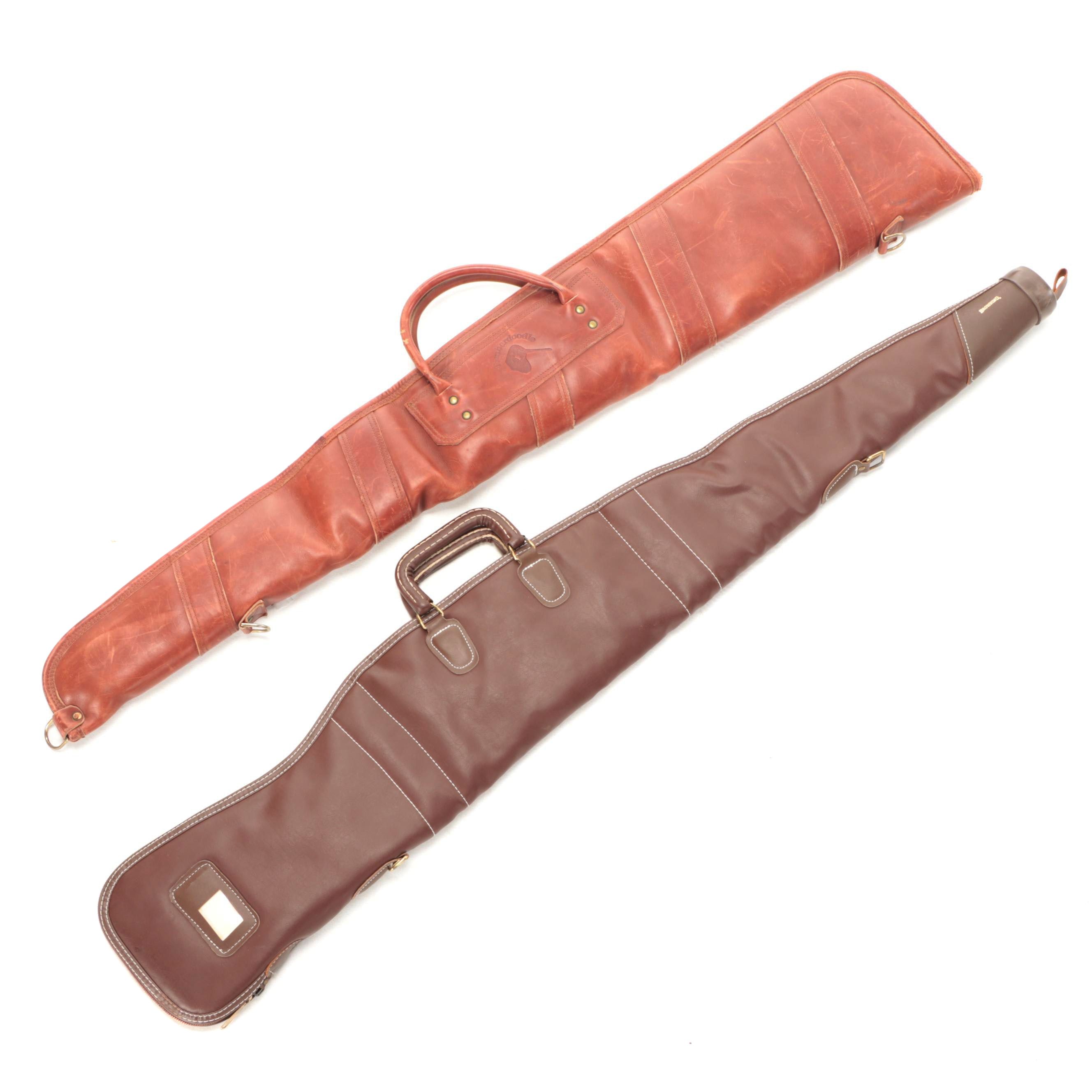 Timberdoodle and Browning Leather Rifle Bags EBTH