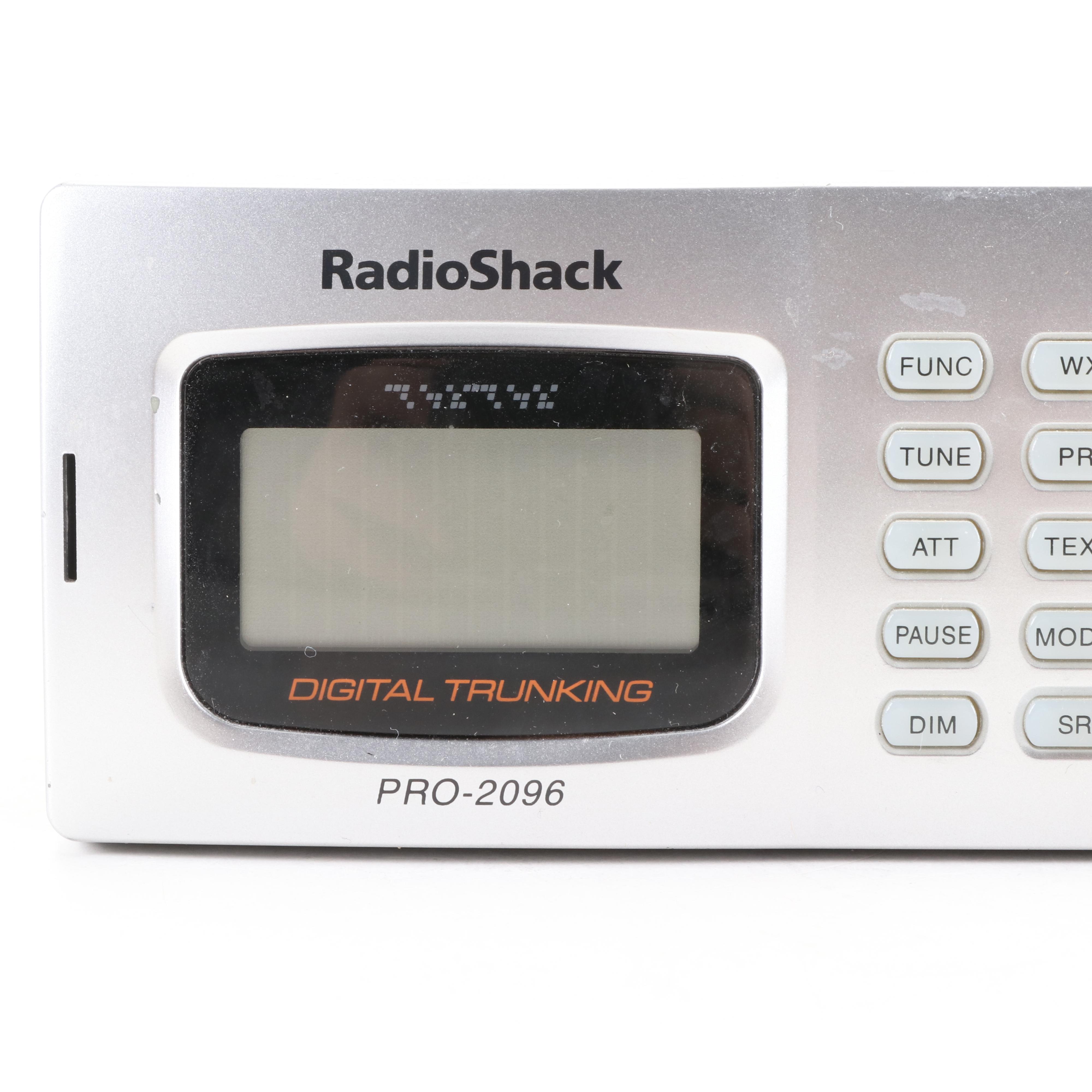 Radio Shack Digital Scanning Receiver and Digital Trunking Handheld