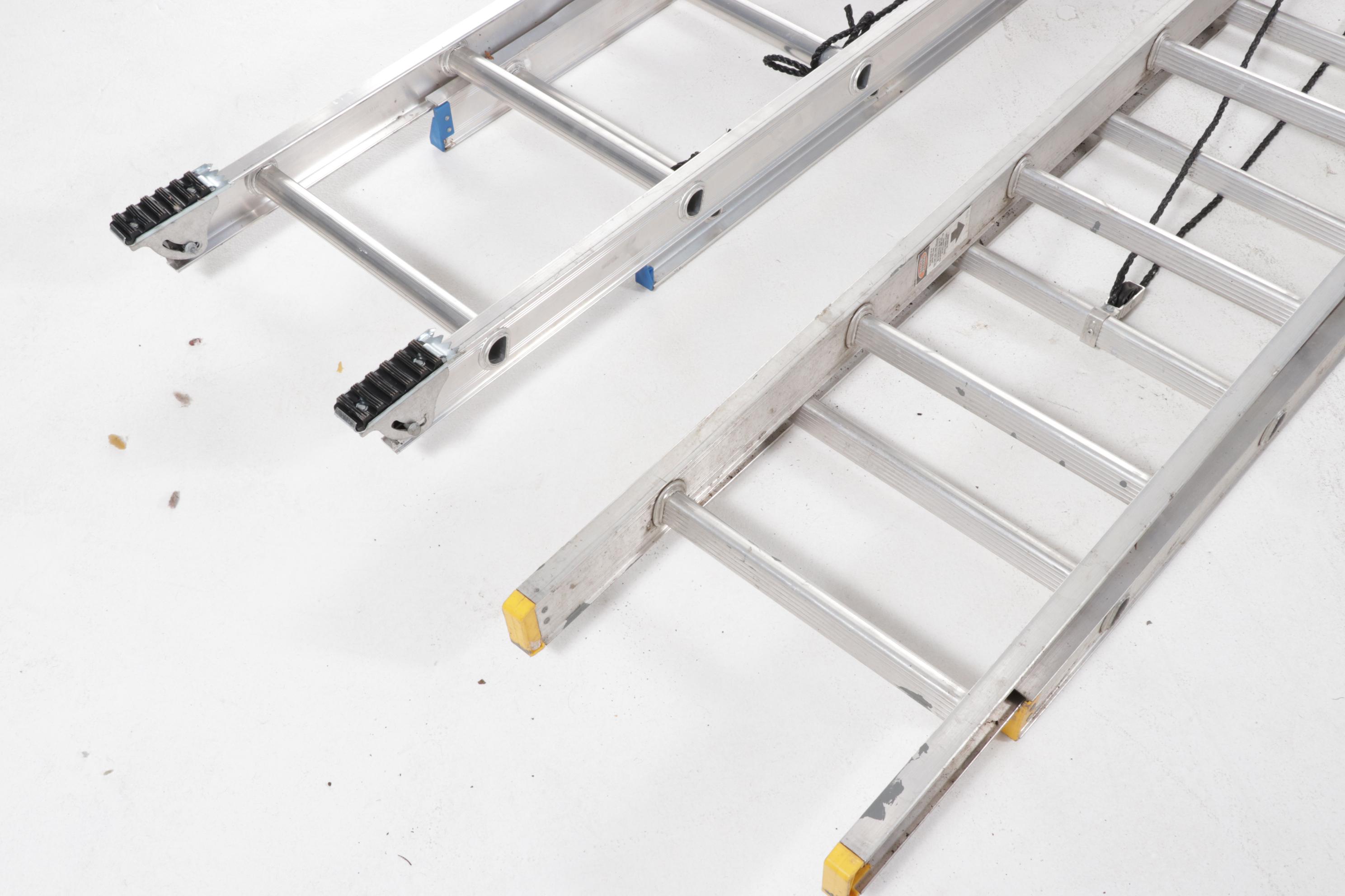 Keller 28' and 24' Aluminum Extension Ladders EBTH
