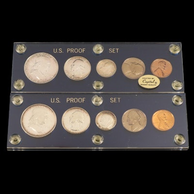 1961 and 1962 U.S. Proof Coin Sets