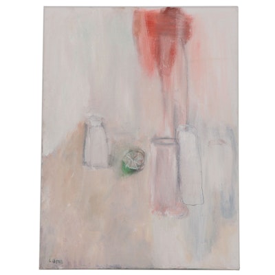 Georgann Gibson Still Life Oil Painting "Diner," 2021