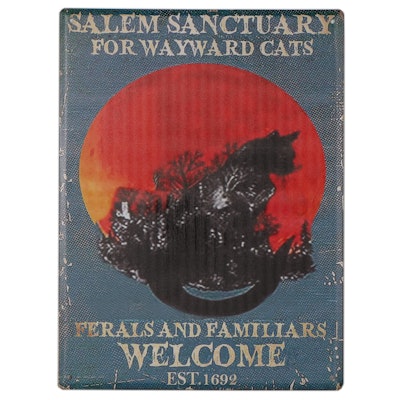 Giclée "Salem Sanctuary for Wayward Cats"
