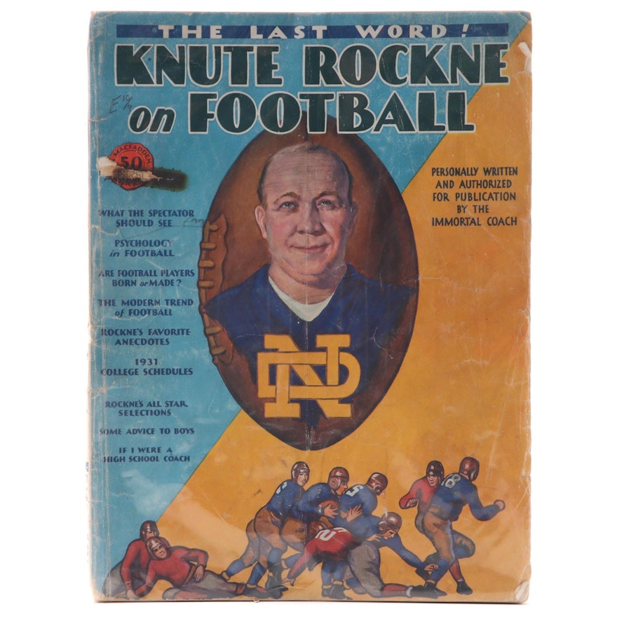 "The Last Word! Knute Rockne on Football" Notre Dame Football Publication, 1931