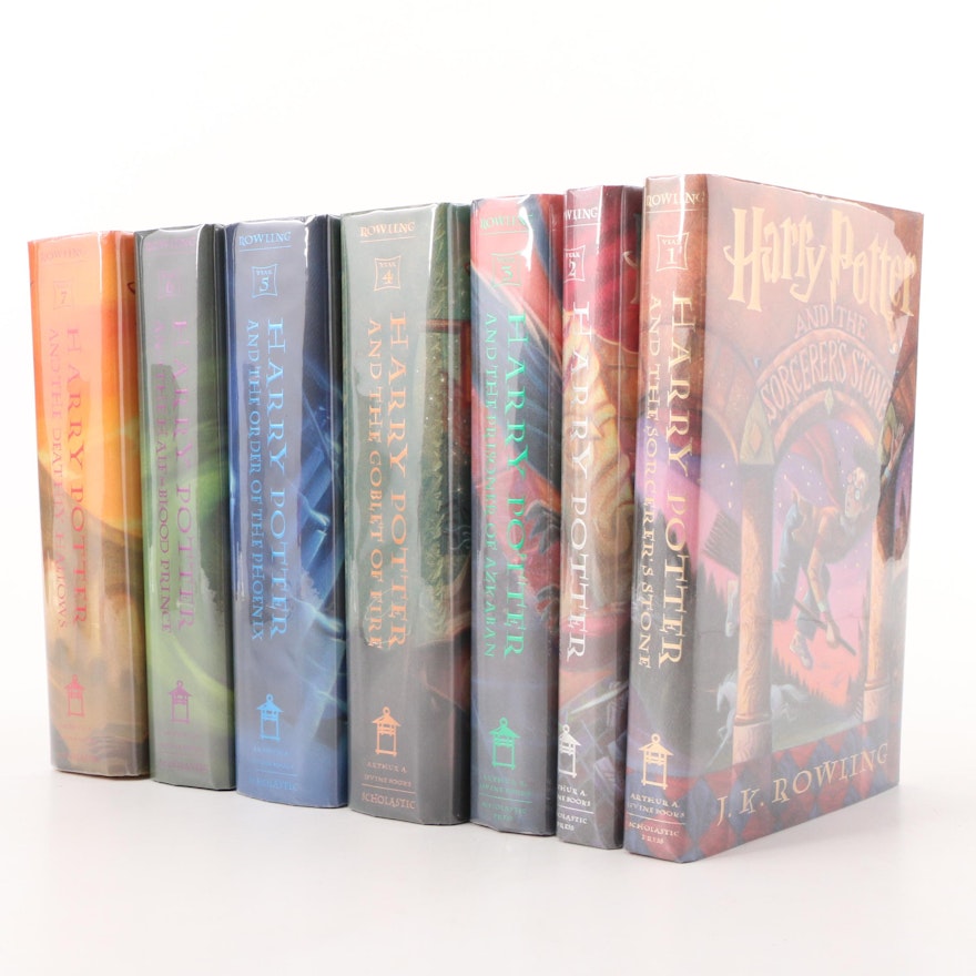 First American Edition "Harry Potter' Complete Series by J. K. Rowling