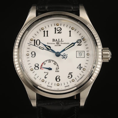 Ball Official RR Standard Trainmaster Automatic Wristwatch