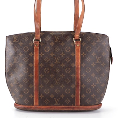 Louis Vuitton Babylone Shoulder Bag in Monogram Canvas and Vachetta Leather