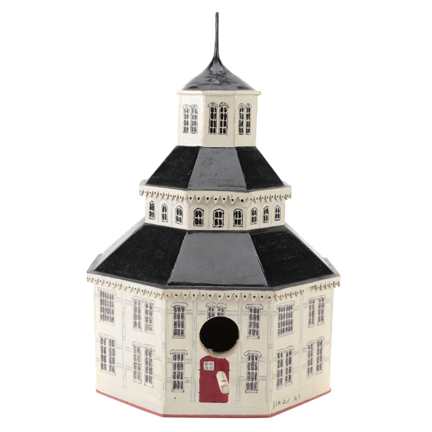 The Red Mile Wooden Bird House