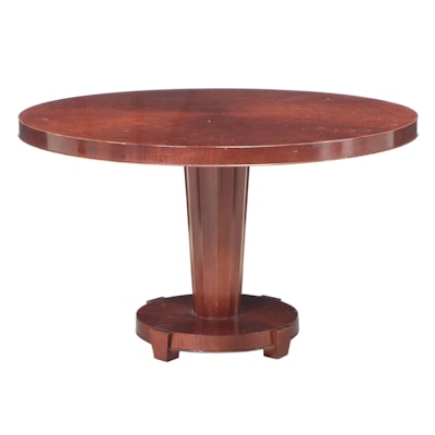 Baker Empire Style Pedestal Dining Table