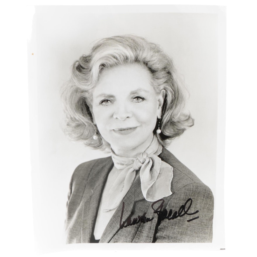 Lauren Bacall Signed Photo Print