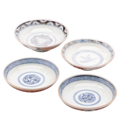 Japanese and Chinese Imari Porcelain Bowls