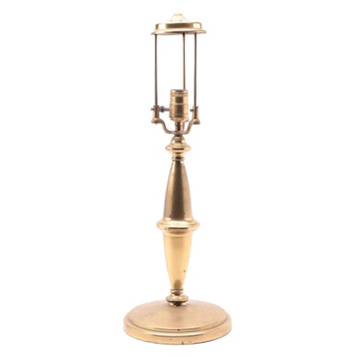 Brass Table Lamp Base, Early/Mid 20th Century