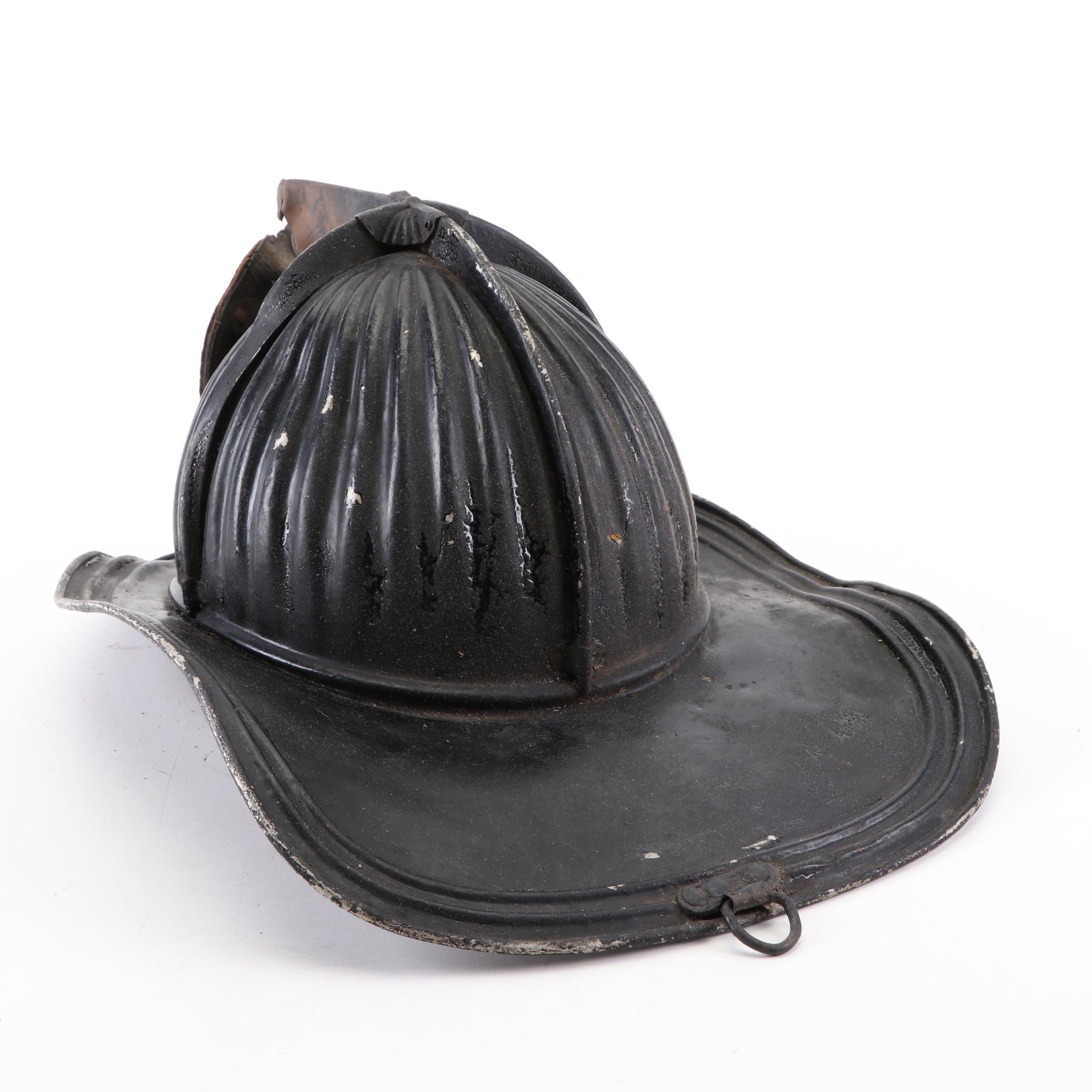 Cairns & Bros. "6 PFD" and "Somers Point 1 FD" Firefighting Helmets EBTH