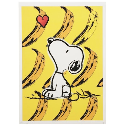 Death NYC Pop Art Graphic Print Featuring "Peanuts" Snoopy, 2020
