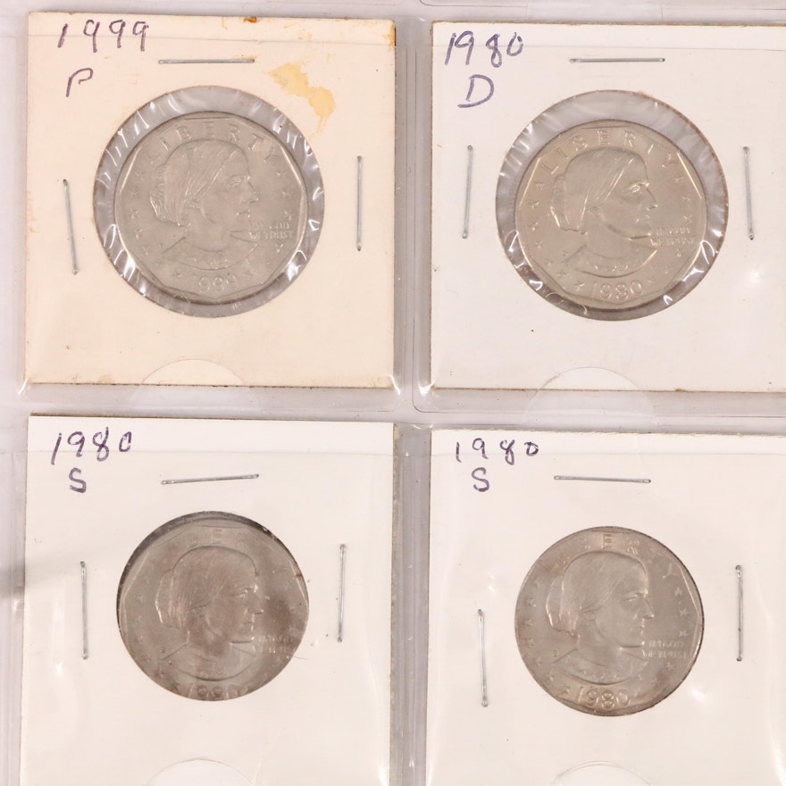 Fifty Susan B. Anthony American Dollar Coins