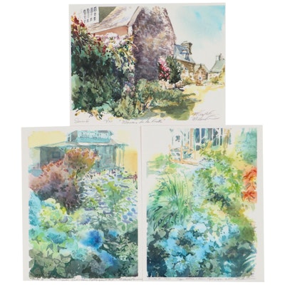 Margaret Voelker-Ferrier  Landscape Giclées of Garden Scenes